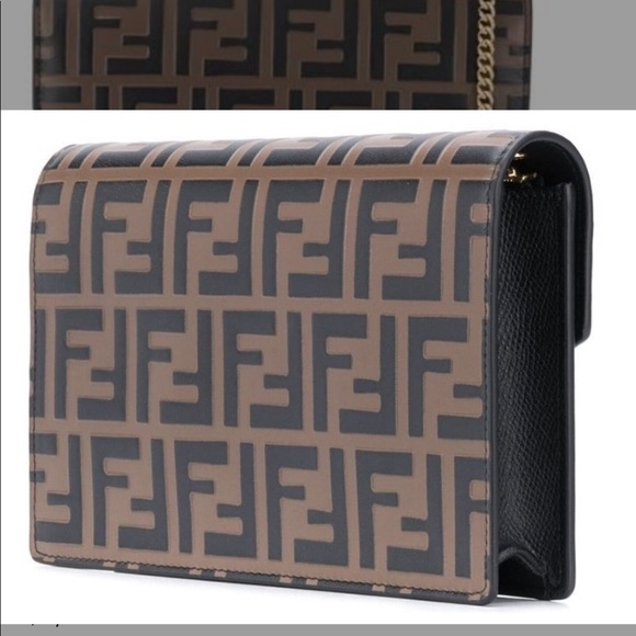 Fendi brown crossbody - Picture 4 of 9
